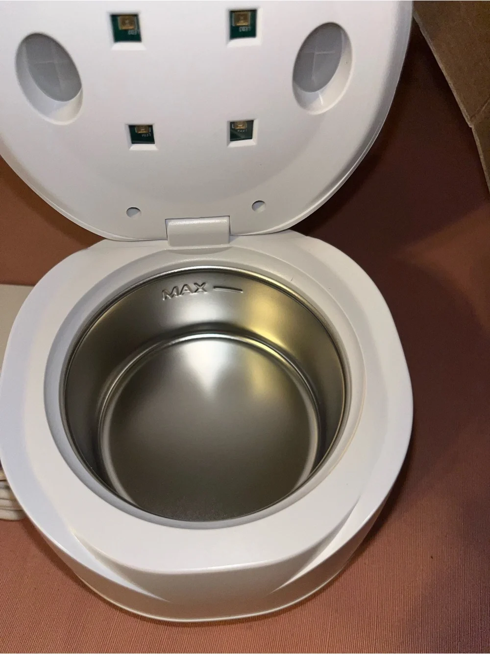 Ultrasonic Retainer Cleaner - White